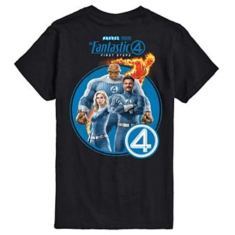 Big & Tall Marvel The Fantastic Four First Steps Group Graphic Tee