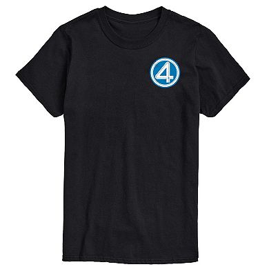 Big & Tall Marvel The Fantastic Four First Steps Group Graphic Tee