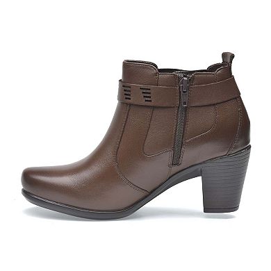 Women's Premium Comfort Lambskin Leather Boots Britany By Pazstor