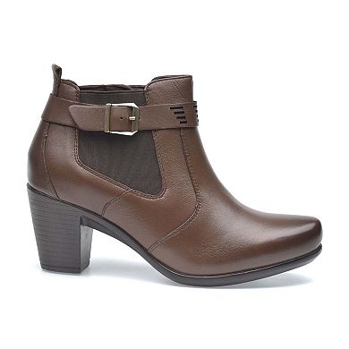 Women's Premium Comfort Lambskin Leather Boots Britany By Pazstor