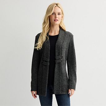 Women's Apt. 9® Long Sleeve Sweater Cardigan