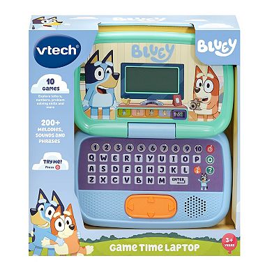 VTech Bluey Game Time Interactive Laptop