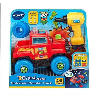 VTech Motorized Monster Truck & Drill Toy