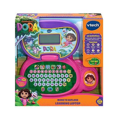 VTech Dora More to Explore Interactive Learning Laptop