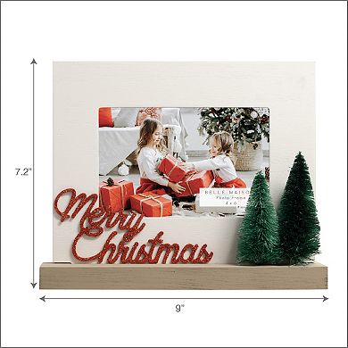 Merry Christmas Table Top Photo Frame