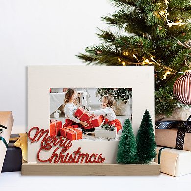 Merry Christmas Table Top Photo Frame
