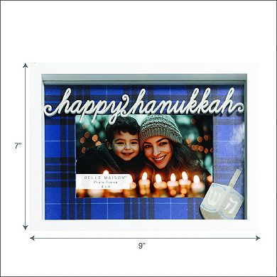 Happy Hanukkah Table Top Photo Frame