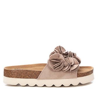 Women's Suede Flat Sandals By XTI 171719