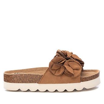 Women's Suede Flat Sandals By XTI 171719