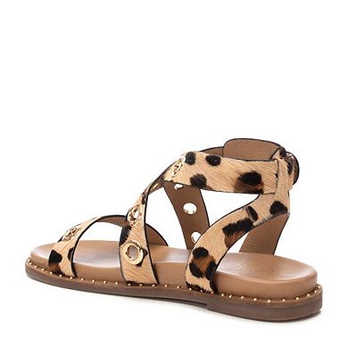 Carmela Leather Women's Fashion Sandals By XTI 162389
