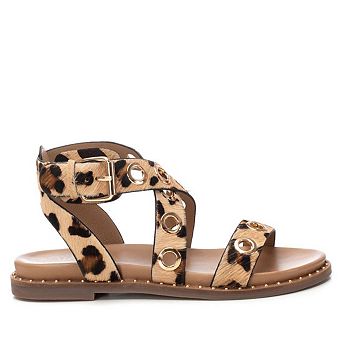 Carmela Leather Women's Fashion Sandals By XTI 162389
