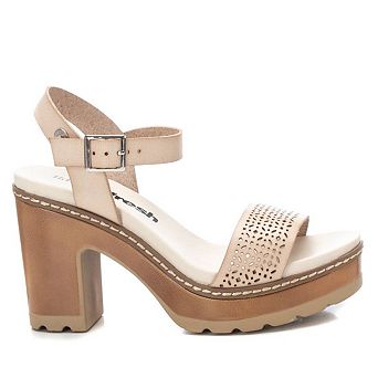 Women's Casual Heeled Platform Sandals By XTI 170777