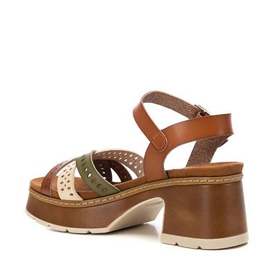 Women's Ankle Strap Heeled Sandals Refresh By Xti 172693