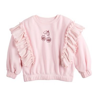 Baby & Toddler Grayson Threads Kids The Label Ruffle Sleeve Pullover
