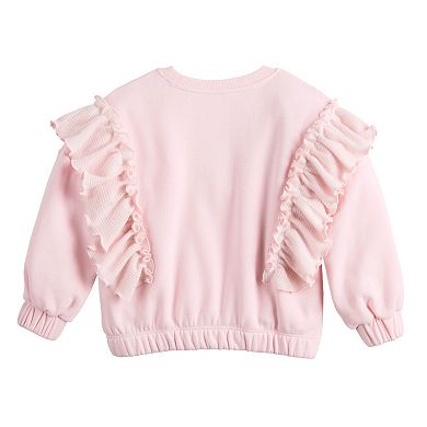 Baby & Toddler Grayson Threads Kids The Label Ruffle Sleeve Pullover