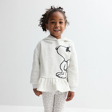 Baby & Toddler Girl Grayson Threads Kids The Label 2-pc. Peanuts Snoopy Hoodie & Legging Set