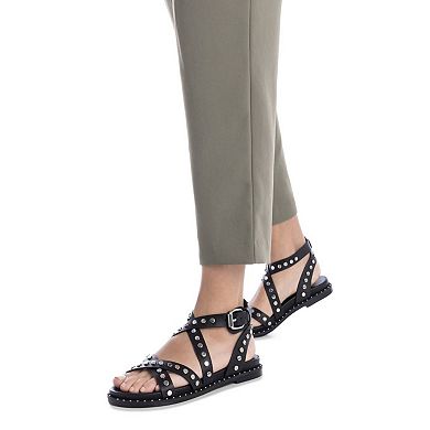 Carmela Leather Women's Fashion Sandals By XTI 162393