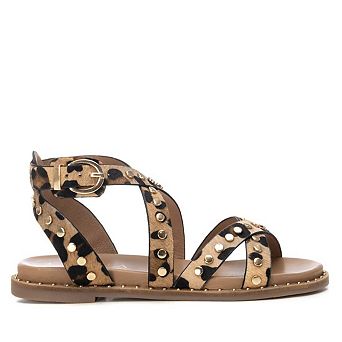 Carmela Leather Women's Fashion Sandals By XTI 162393