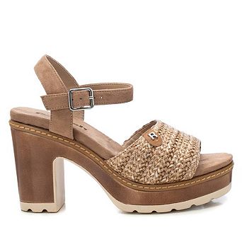 Women's Ankle Strap Heeled Sandals Refresh By Xti 172704