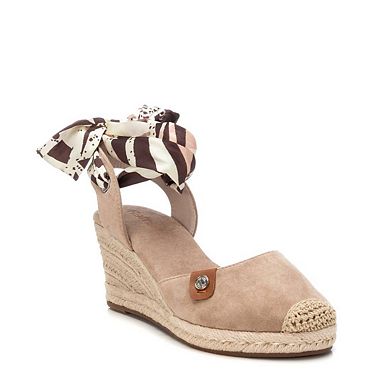 Refresh Women's Espadrilles With Wide Ribbon Laces 172541