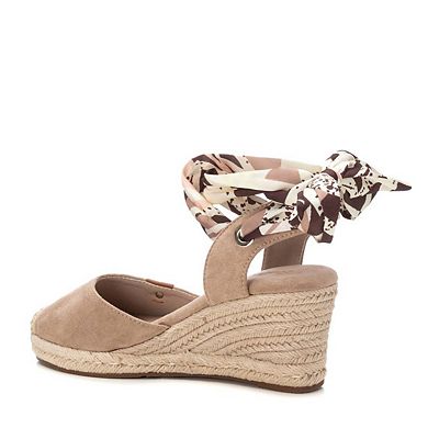 Refresh Women's Espadrilles With Wide Ribbon Laces 172541