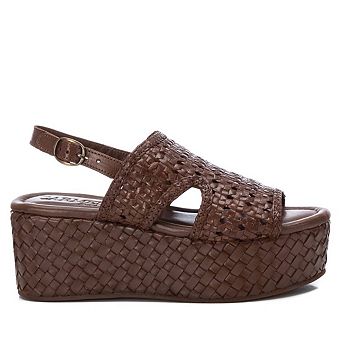 Carmela Collection Women's Leather Fashion Sandals by Xti 161636
