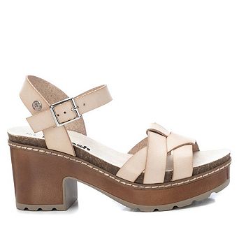 Women's Casual Heeled Platform Sandals By XTI 170786