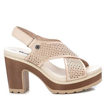Women's Cross Strap Heeled Sandals By XTI 170778