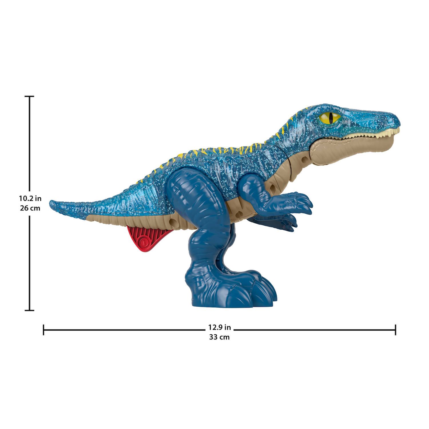 Детские фигурки IMAGINEXT Jurassic World Growl & Glow Baryonyx Dinosaur Toy with Lights & Sounds — фото 5