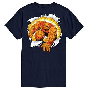 Men's Marvel The Fantastic Four The Thing Portrait Graphic Tee
