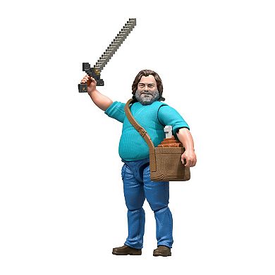 Mattel Minecraft Steve 4-inch Action Figure & Accessories Toy Set