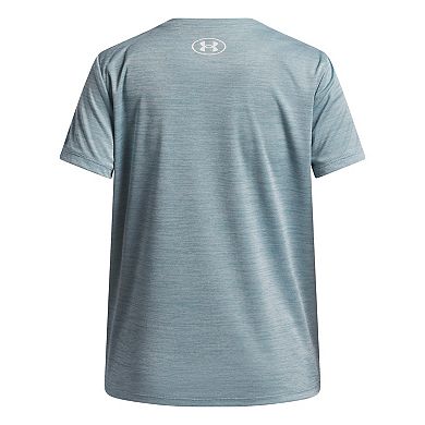 Girls 7-18 Under Armour Tech™ Twist Wordmark Logo Short Sleeve Tee