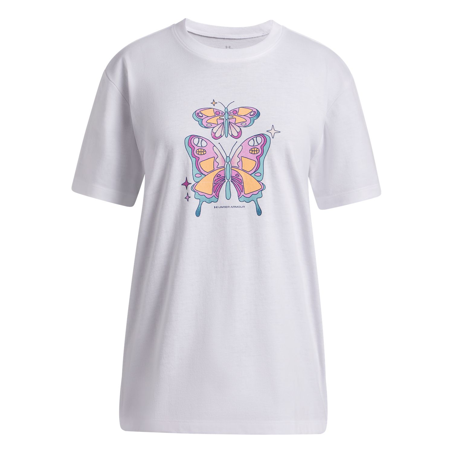Детская футболка Under Armour Butterfly Graphic с коротким рукавом — фото 1