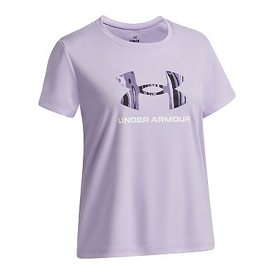Girls 7-16 Under Armour Tech™ Print Fill Graphic Short Sleeve Tee