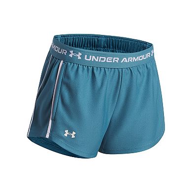 Girls Under Armour Play Up Logo Shorts
