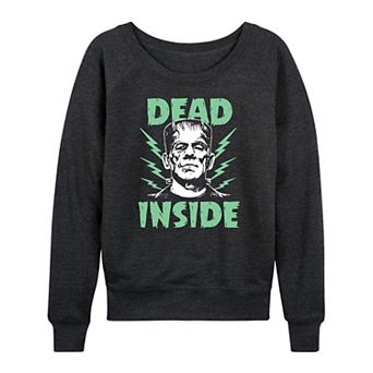 Women's Universal Monsters Frankenstein French Terry Long Sleeve Tee