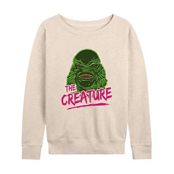 Women's Universal Monsters The Creature French Terry Long Sleeve Tee