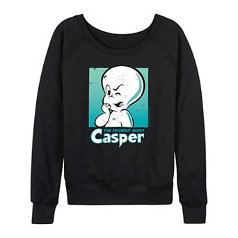 Women's Casper The Friendly Ghost French Terry Long Sleeve Tee