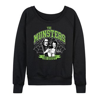 Women's The Munsters Oh Goody French Terry Long Sleeve Tee