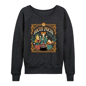 Disney's Hocus Pocus Women's French Terry Long Sleeve Tee