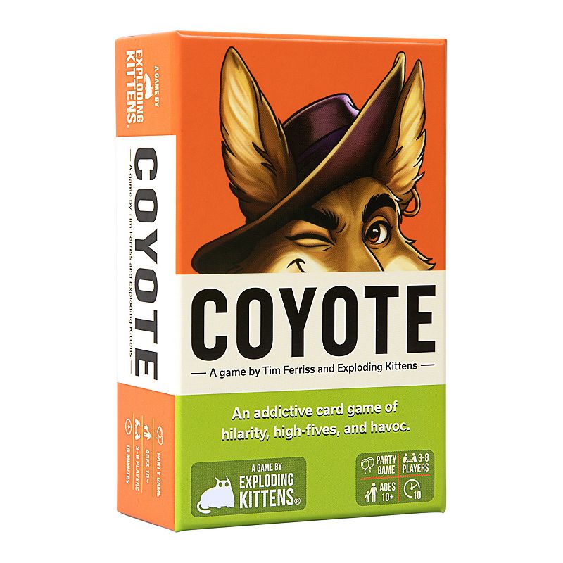 Exploding Kittens Coyote Card Game, Multi