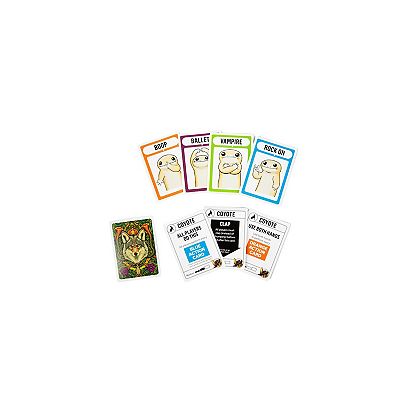 Jeu De Cartes Coyote – Exploding Kittens – Tim Ferriss – 66 Cartes – Dès 10 Ans – 3 à 8 Joueurs