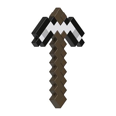 Mattel Minecraft Role-Play Iron Pickaxe Toy Accessory Pixelated Design