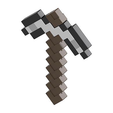 Mattel Minecraft Role-Play Iron Pickaxe Toy Accessory Pixelated Design