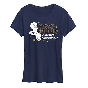 Women's Casper Cute & Friendly Graphic Tee