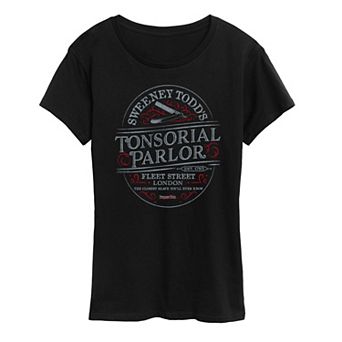Women's Sweeney Todd Tonsorial Parlor Graphic Tee