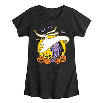 Disney's The Nightmare Before Christmas Zero Girls 7-16 Graphic Tee
