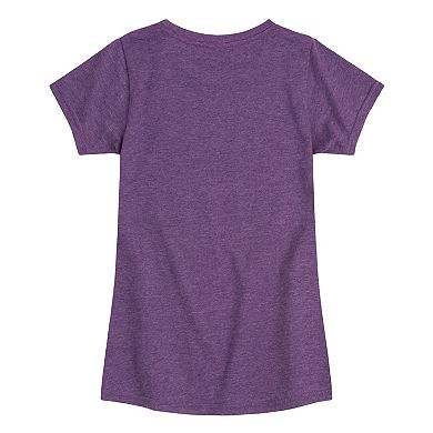 Disney's The Nightmare Before Christmas Jack & Sally Girls 7-16 Heart Graphic Tee