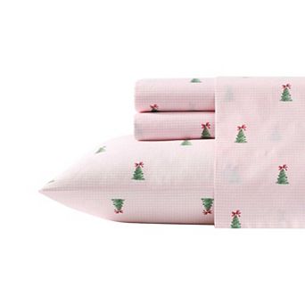 Laura Ashley Holiday Cotton Sheet Set