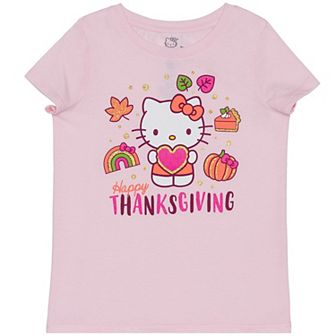 Baby & Toddler Girl Jumping Beans® Hello Kitty Happy Thanksgiving Graphic Tee